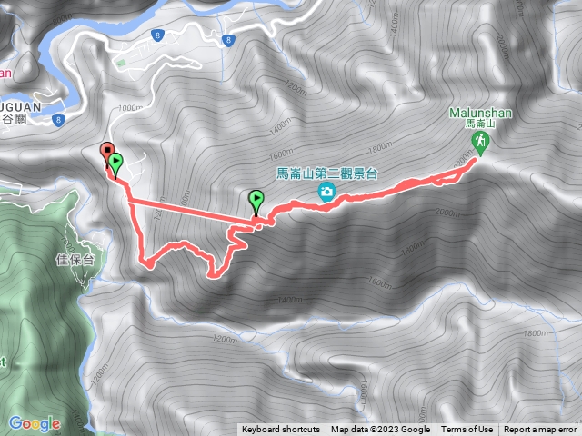 2023-05-27谷關七雄老二馬崙山