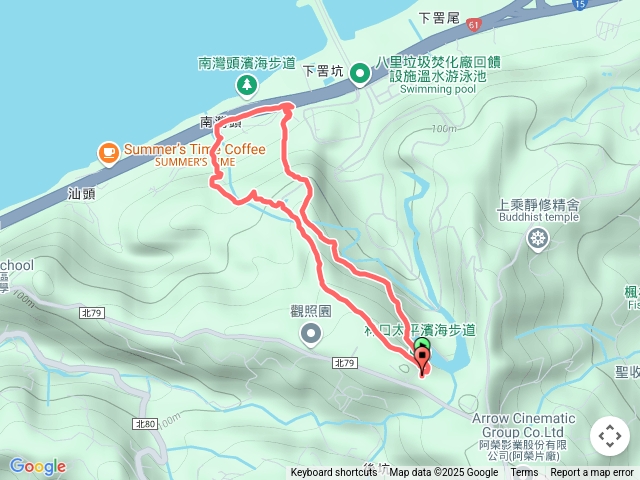 新北林口太平濱海步道O型