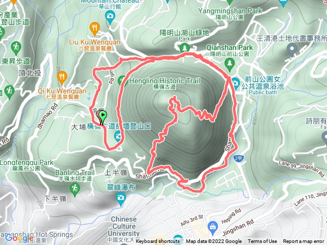 橫嶺古道+紗帽山步道