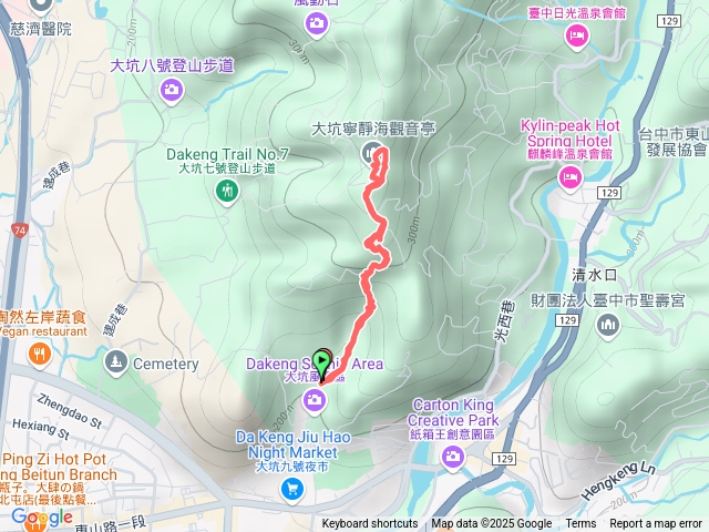 大坑9-1、觀音亭（川澤拉麵）