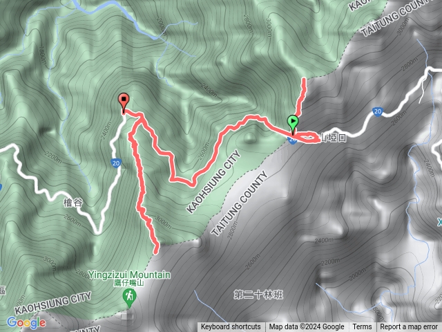 關山嶺山+塔關山預覽圖