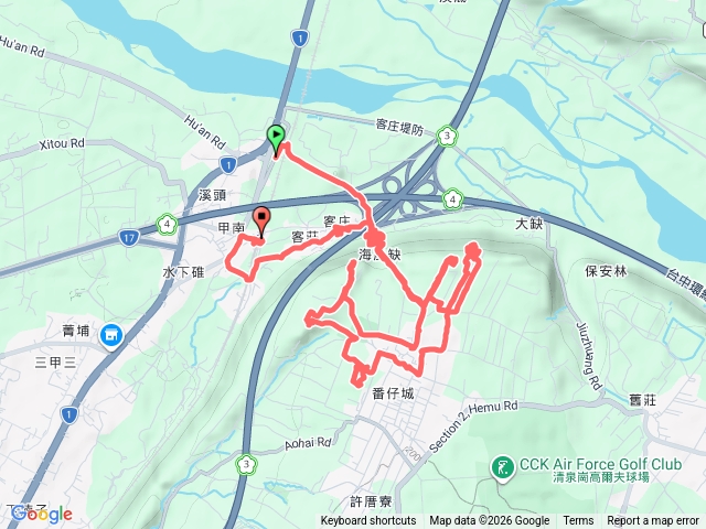 海風山+海風缺+土地公崎山