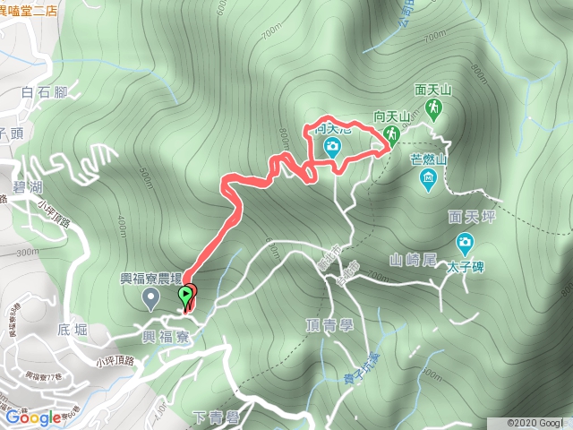 20200919向天池山到向天山