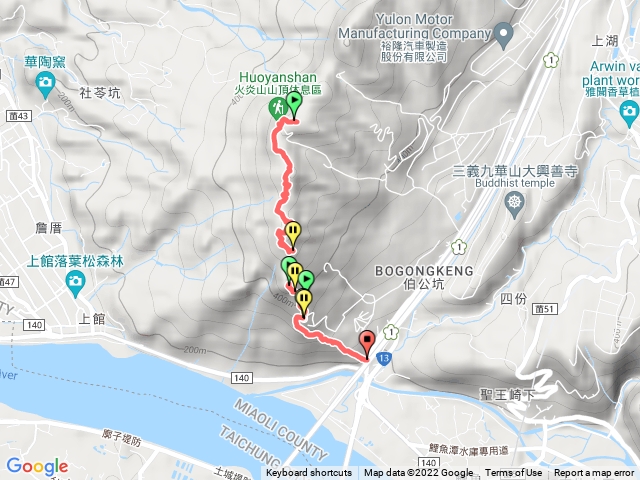 苗栗－臺灣百大必訪步道火炎山、南鞍古道O走20220319