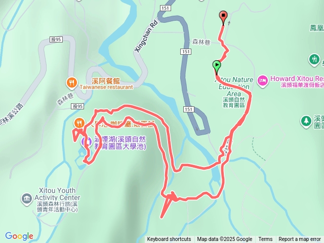 溪頭大學池走走預覽圖