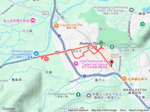 115/9/10-金山區公所→金包里農舍莊園→金山老街