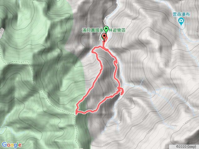 滿月圓上拉卡山