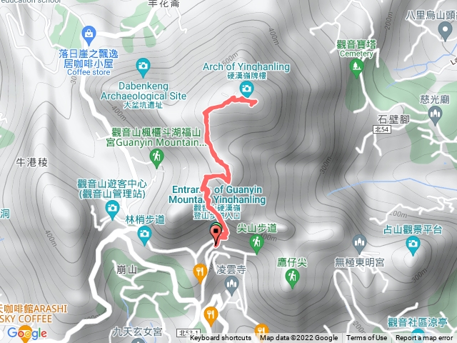觀音山硬漢嶺軟腳蝦