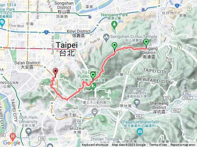 台北大縱走第六段