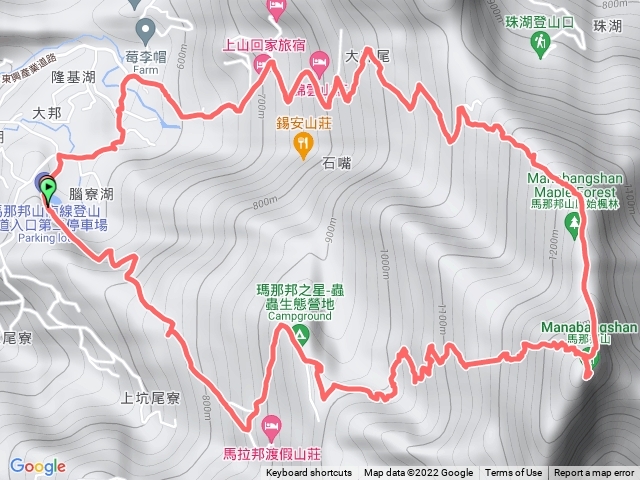 馬那邦登山步道大O型-第二停車場進20221210