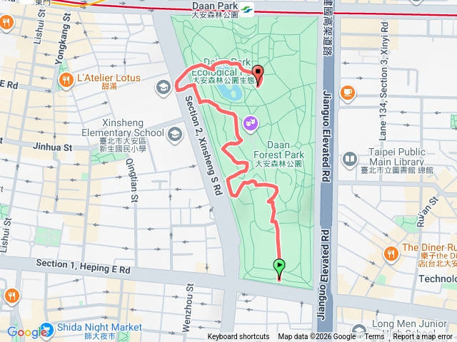 111402109大安森林公園巡禮20個景點