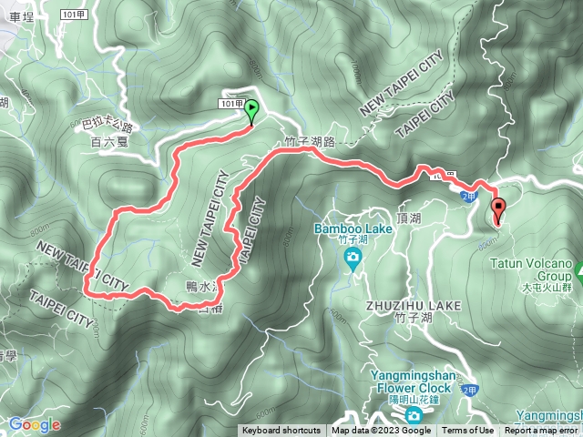 2023年臺北大縱走：尋寶任務臺北大縱走第二段：二子坪至小油坑202305051641