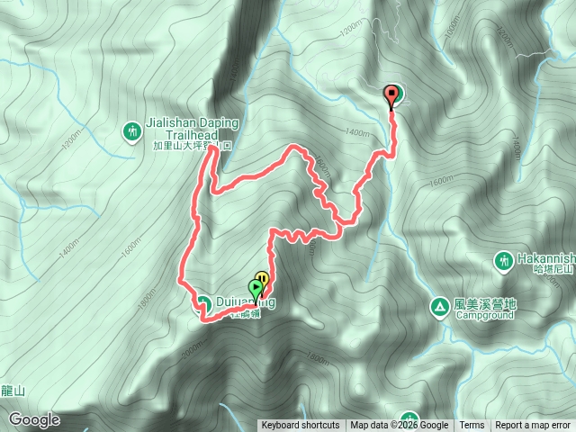 加里山鹿場杜鵑嶺