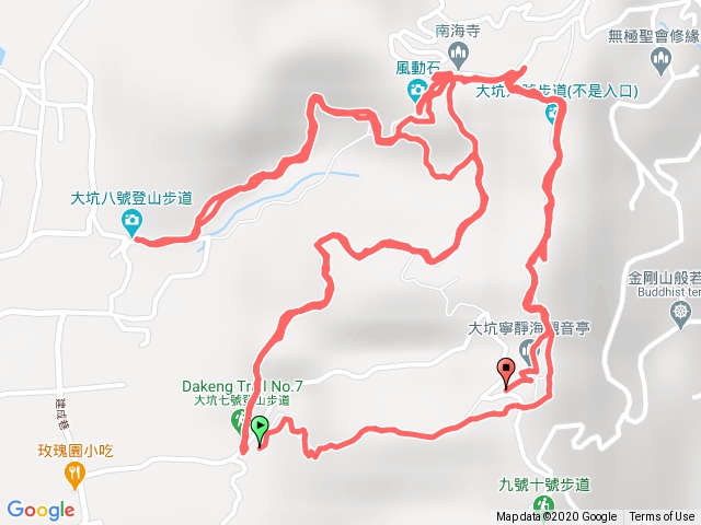 大坑6.7.8號步道上上下下