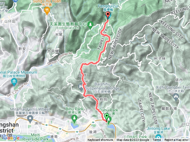 臺北大縱走第四段