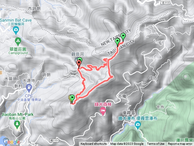金牌O型縱走（金平山，金平山南峰，牌子山）