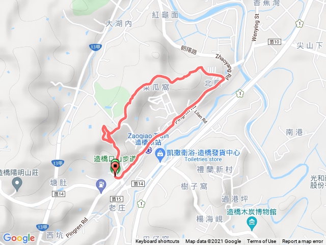 苗栗 造橋口山步道
