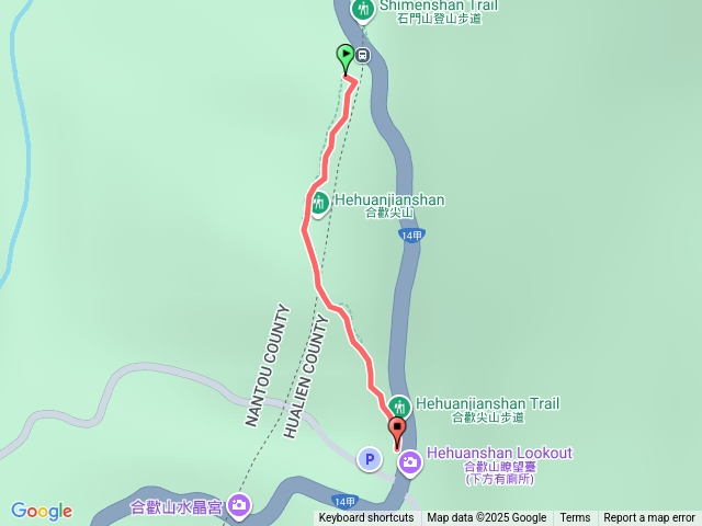 合歡尖山步道預覽圖