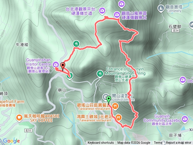 凌雲寺-小北插-鷹仔尖-北橫-大英雄-硬漢嶺預覽圖