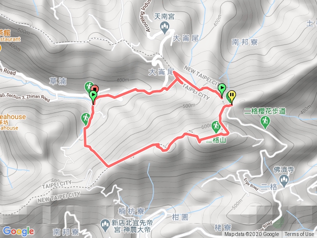 草湳至南邦寮至二格山逆O型