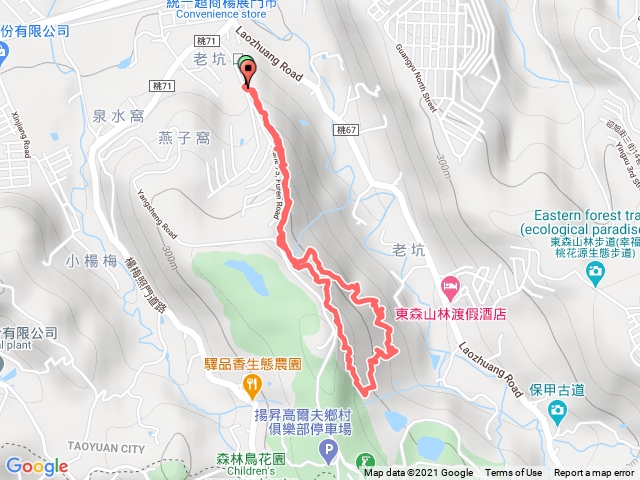 楊梅福人登山步道