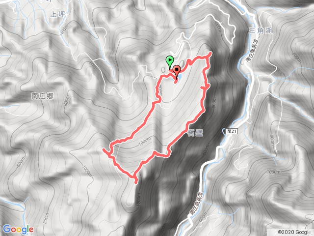 三角湖山/向天湖山/光天高山O型路線