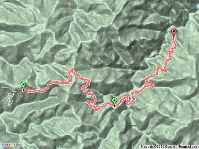 霞喀羅步道全程