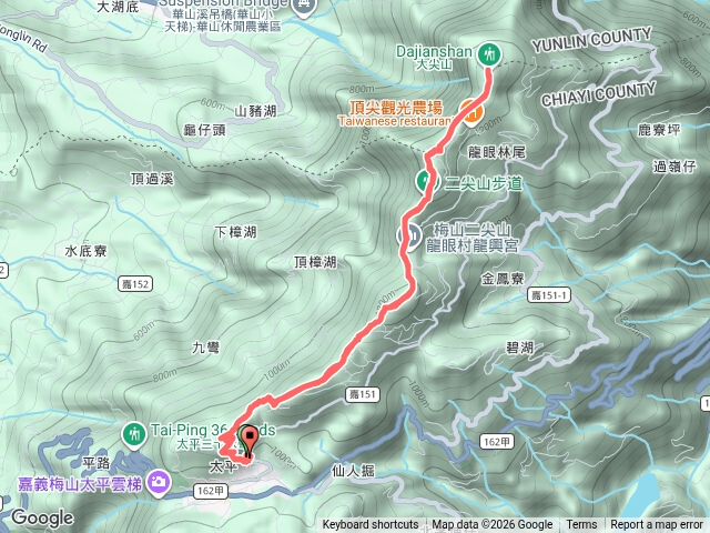 雲嘉5連峰