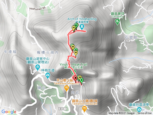 凌雲禪寺、硬漢嶺