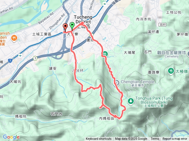 土城火焰山步道