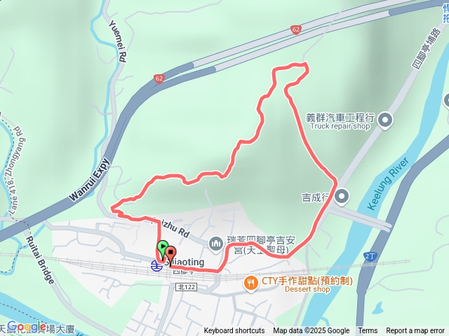 四腳亭瑞竹步道大坑埔山&東峰O形