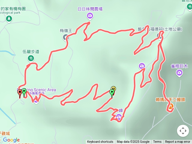 梅峰古道&伍龍步道