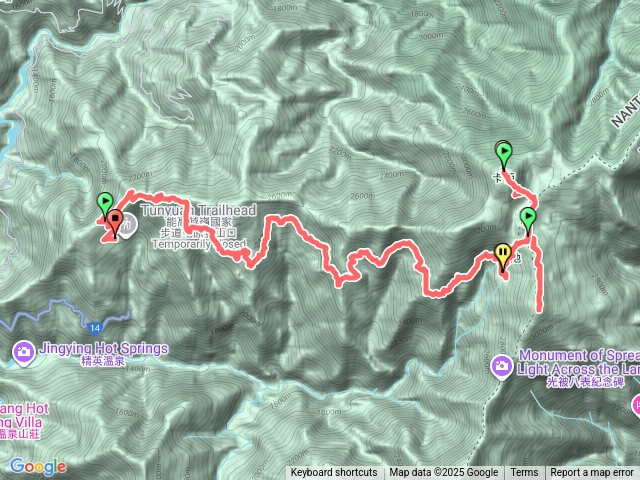 奇萊南華2天預覽圖