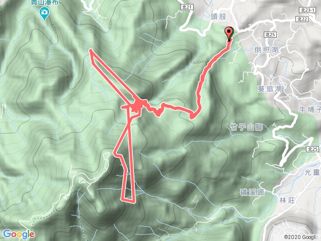 阿里磅瀑布往返