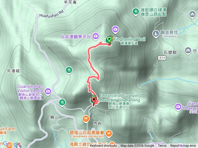慈慈的硬漢嶺（階梯原路折返）