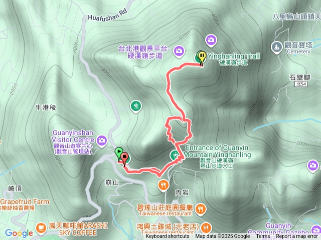 2025124～觀音山20251204觀宜觀音山硬漢坡硬漢坡