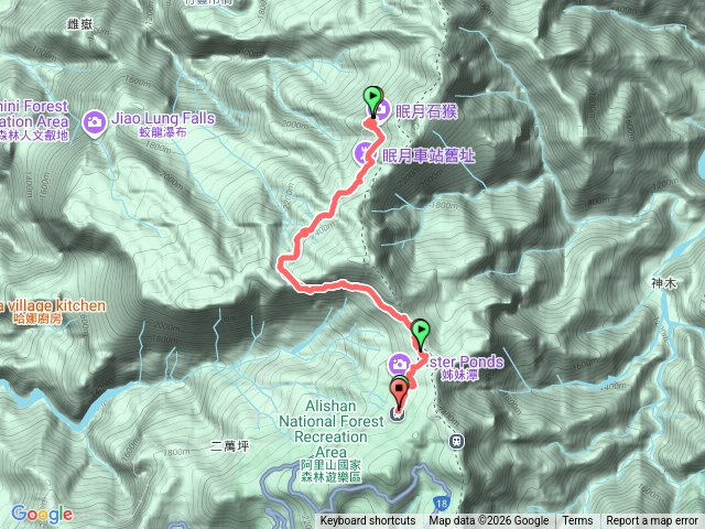 阿里山眠月線預覽圖