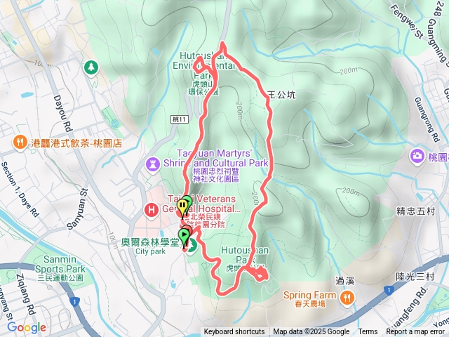 2025-07-12晨間虎頭山健行