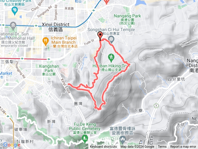 南港山O型縱走(四獸山+南港山+九五峰)