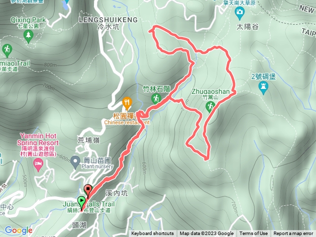 忘憂草原 竹篙山