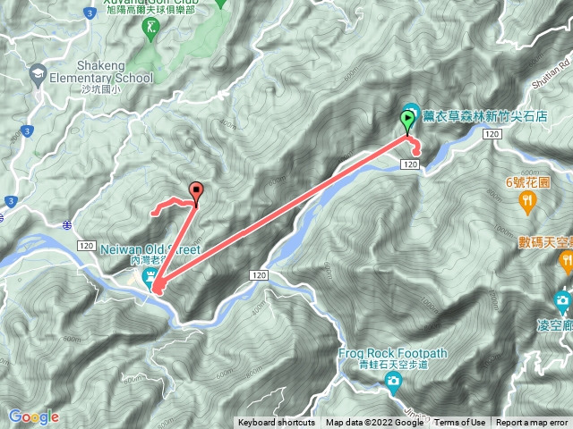 新竹尖石嘉樂山＋內灣內灣山＆白石湖山