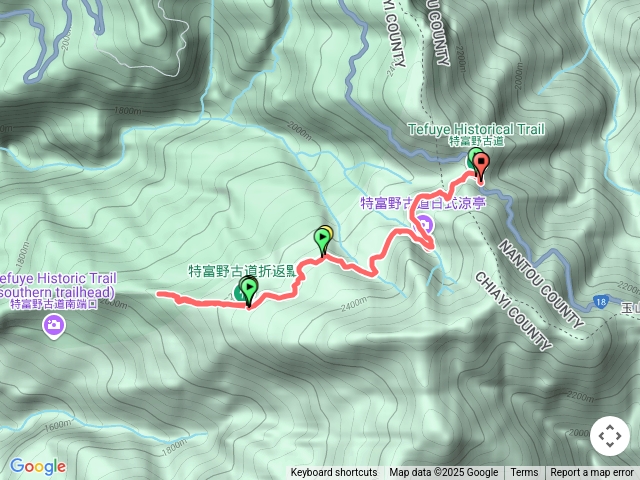 特富野古道(自忠)