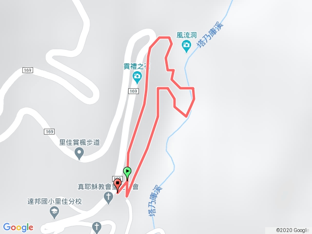 風流洞、鬼屋、密谷瀑布步道