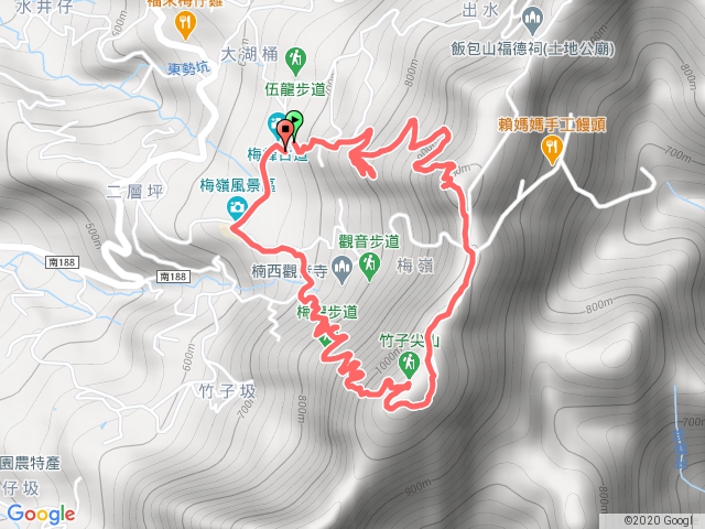 梅嶺(梅峰古道 竹子尖山 梅龍古道)