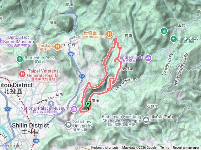 202621（日）狗殷勤古道上平菁街下平菁步道回停車格預覽圖