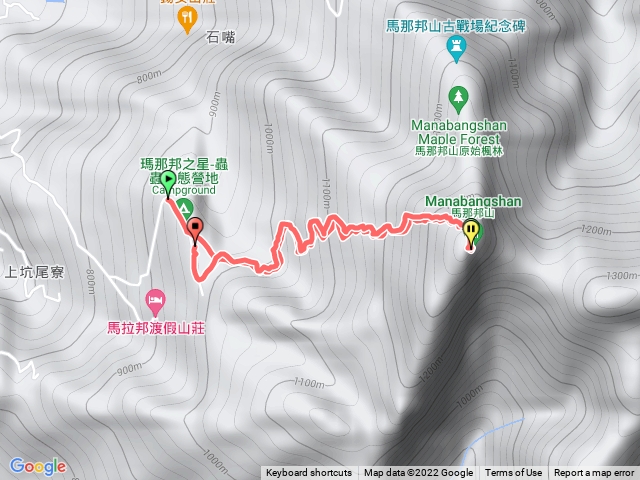 馬那邦山（天然湖步道段）