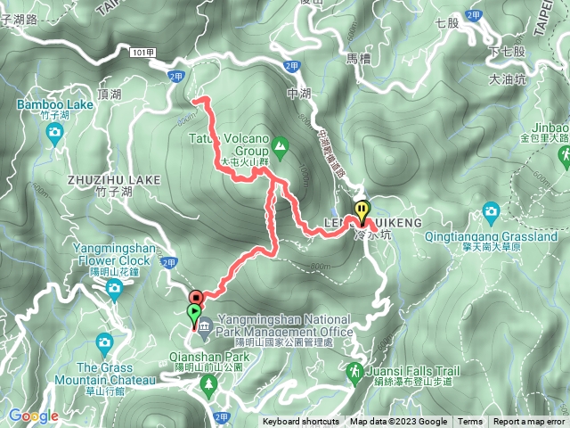 七星山三進三出