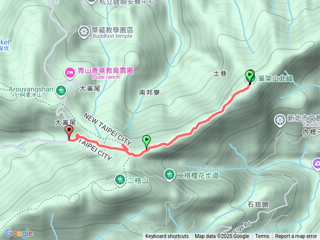 筆架山草湳來回預覽圖