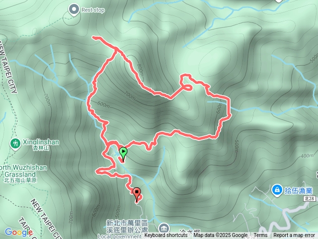 瑞泉古道大尖草原大尖山富士草原富士坪山瑞泉山腰古道0行！