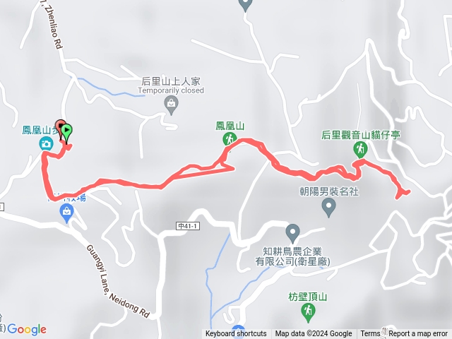 20240811：后里鳳凰山步道